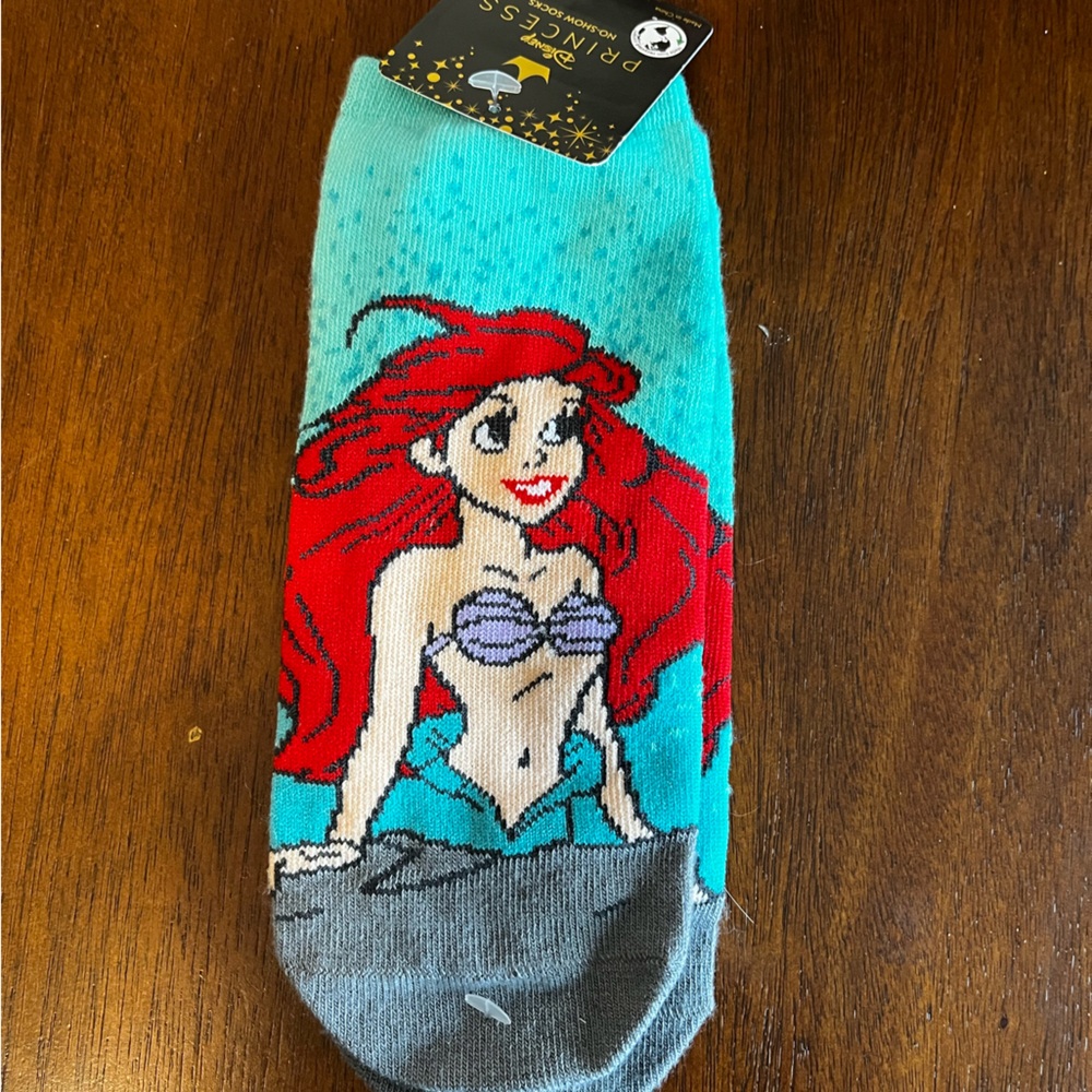 The Little Mermaid no show socks